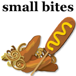  
				            <h7>Small Bites Menu</h7>
				            <p>&nbsp;</p>
				            <h7>Corn dog</h7>
                            <p>&nbsp; </p>
				            <h7>Chicken strips and fries</h7>
				            <p>&nbsp; </p>
				            <h7>Classic cheeseburger*</h7>
                            <p>4 oz hand pressed Certified Black Angus Beef patty on a sesame seed bun. Comes with house-made fresh curly fries or substitute a cup of soup, onion rings or side salad for an additional cost.</p>
                            <p>&nbsp;</p>
                            <p>Substitute a vegetarian Beyond Burger for and/or a gluten-free bun for a small additional cost. </p>
                            <p>*We make your foods to order. Consuming raw or under cooked meats may increase your risk of food borne illness.</p>
                            <p>&nbsp;</p>